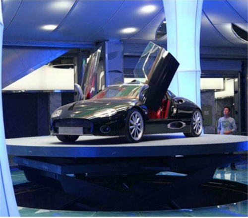 汽車升降旋轉展臺